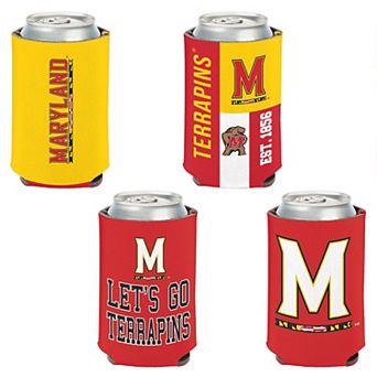 WinCraft Maryland Terrapins 4-Pack 12oz. Can Cooler Set