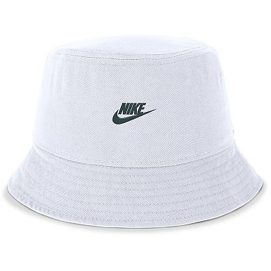 Men's Nike White Michigan State Spartans Legacy Apex Bucket Hat