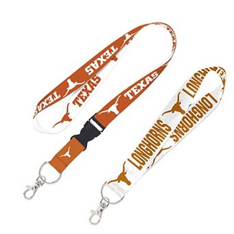 WinCraft Texas Longhorns 2-Pack Lanyard with Detachable Buckle & Key Strap Set