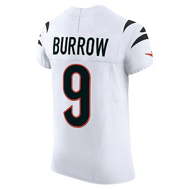 Men's Nike Joe Burrow White Cincinnati Bengals Vapor F.U.S.E. Elite Jersey