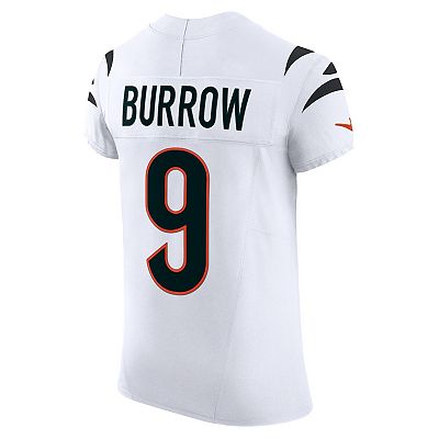 Men s Nike Joe Burrow White Cincinnati Bengals Vapor F.U.S.E. Elite Jersey
