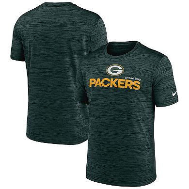 Men's Nike Green Green Bay Packers Blitz Velocity Modern Performance T-Shirt