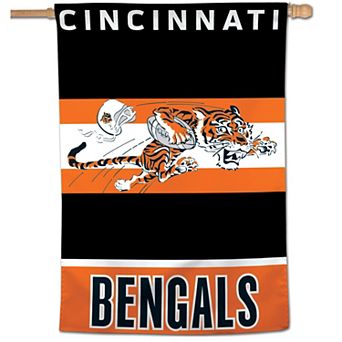 WinCraft Cincinnati Bengals 28" x 40" Retro Single-Sided Vertical Banner