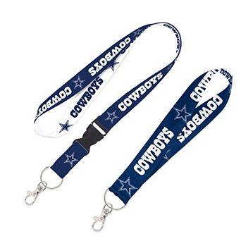 WinCraft Dallas Cowboys 2-Pack Lanyard with Detachable Buckle & Key Strap Set