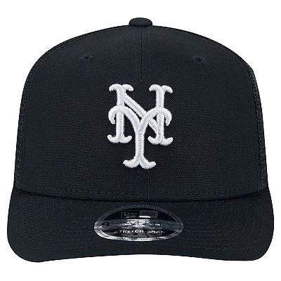 Men's New Era Black New York Mets Canvas 9SEVENTY COOLERA