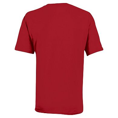 Youth Champion Crimson Indiana Hoosiers Team Arch T-Shirt