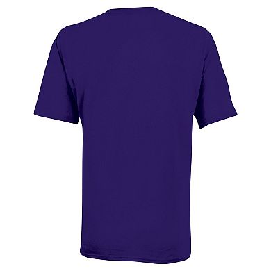 Youth Champion Purple Washington Huskies Arch Over Logo T-Shirt