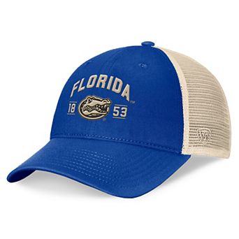 Men's Top of the World Royal Florida Gators Heritage Waylon Trucker Adjustable Hat