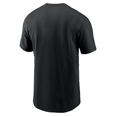 Men's Nike Black Seattle Seahawks Logo Essential T-Shirt