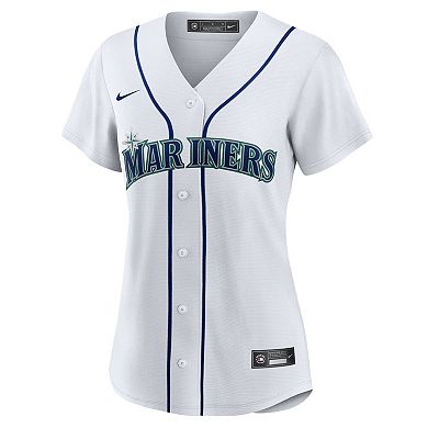 Women's Nike Julio Rodríguez White Seattle Mariners Home Replica Jersey