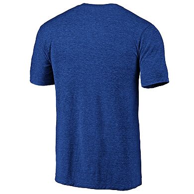 Men's Profile Royal Philadelphia Phillies Big & Tall Weathered Logo T-Shirt