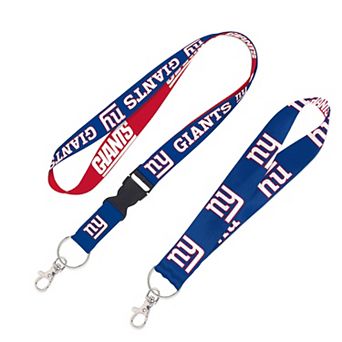 WinCraft New York Giants 2-Pack Lanyard with Detachable Buckle & Key Strap Set