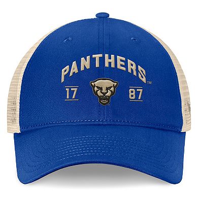 Men's Top of the World Royal Pitt Panthers Heritage Waylon Trucker Adjustable Hat