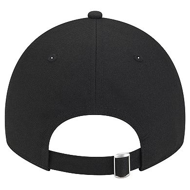 Unisex New Era Black Seattle Storm Core Logo 9TWENTY Adjustable Hat