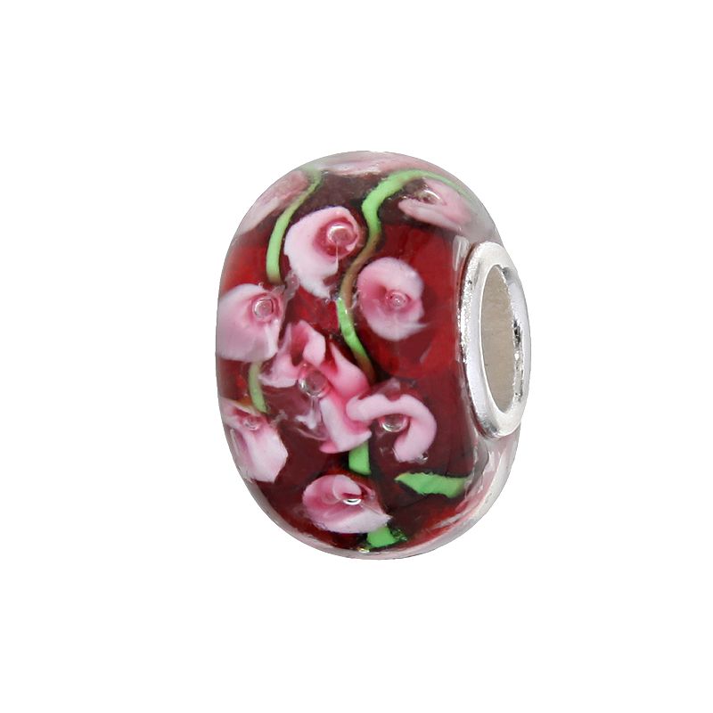 91314744 Individuality Beads Sterling Silver Floral Glass B sku 91314744