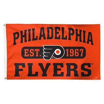 WinCraft Philadelphia Flyers 3' x 5' Single-Sided Franchise Establishment Deluxe Flag