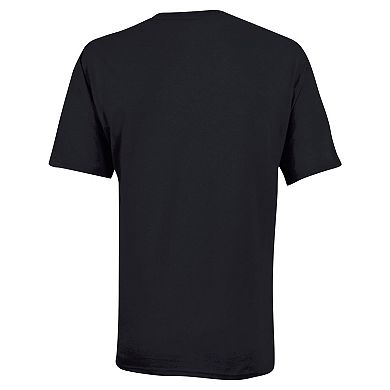 Youth Champion Black Nebraska Huskers Arch Over Logo T-Shirt