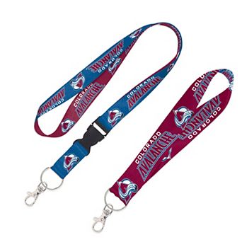 WinCraft Colorado Avalanche 2-Pack Lanyard with Detachable Buckle & Key Strap Set