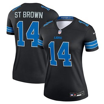 Women's Nike Amon-Ra St. Brown Black Detroit Lions Legend Jersey
