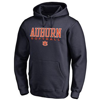 Men's Navy Auburn Tigers True Sport Softball Pullover Hoodie