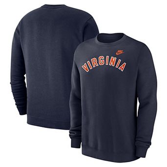 Men's Nike Navy Virginia Cavaliers Vintage Club Fleece Pullover Sweatshirt