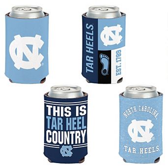 WinCraft North Carolina Tar Heels 4-Pack 12oz. Can Cooler Set