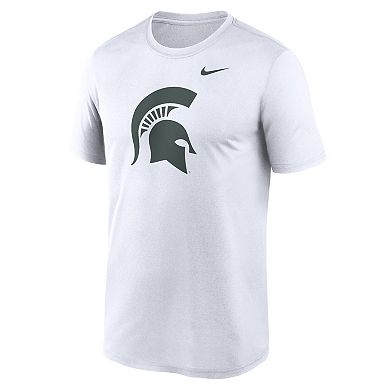 Men's Nike White Michigan State Spartans Primetime Legend Logo T-Shirt