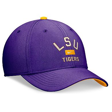 Men's Nike Purple LSU Tigers Primetime Rise Swoosh Flex Hat