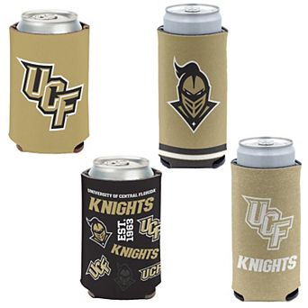 WinCraft UCF Knights 4-Pack 12oz. Can & Slim Can Cooler Set