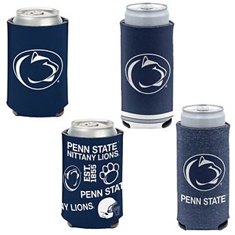 WinCraft Penn State Nittany Lions 4-Pack 12oz. Can & Slim Can Cooler Set