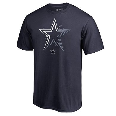 Men's NFL Pro Line Navy Dallas Cowboys X-Ray T-Shirt