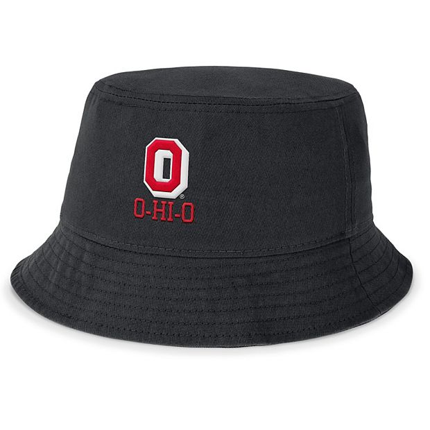 Men s Nike Black Ohio State Buckeyes Legacy Apex Bucket Hat