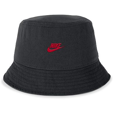 Men's Nike Black Ohio State Buckeyes Legacy Apex Bucket Hat