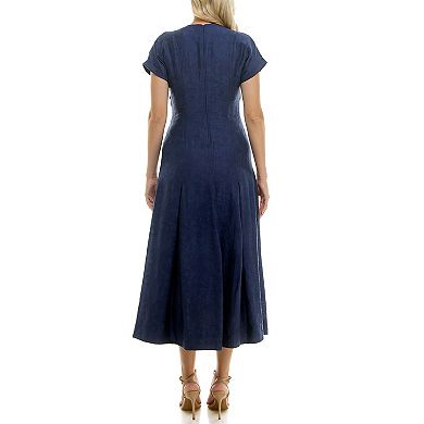 Women's Taylor Extended Shoulder Maxi Dress