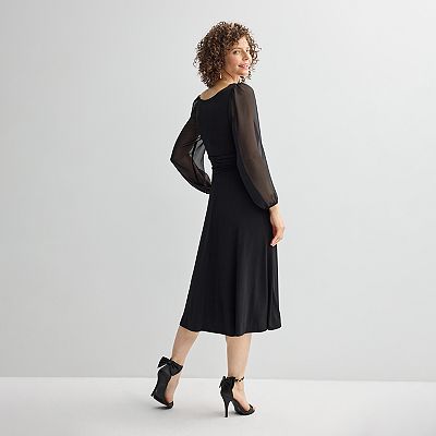 connected apparel formal dresses Womens Plus Faux Wrap Long Evening Dress it is designed to move with you gracefully whatever the occasion Women's Connected Apparel Rouched Waist