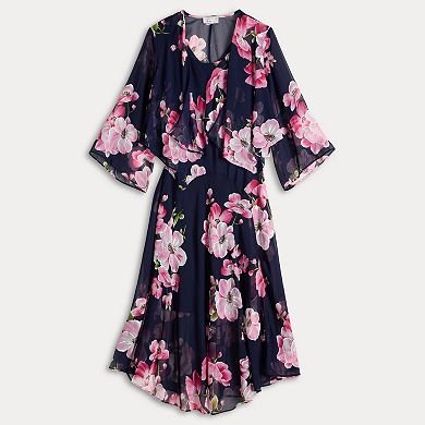 Women's Robbie Bee 2-Piece Chiffon Jacket & Dress Set