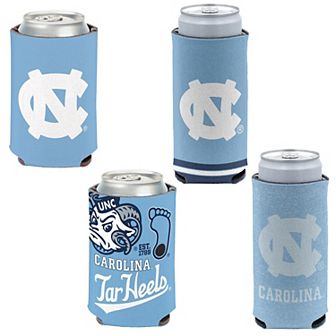 WinCraft North Carolina Tar Heels 4-Pack 12oz. Can & Slim Can Cooler Set