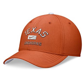 Men's Nike Texas Orange Texas Longhorns Primetime Rise Swoosh Flex Hat