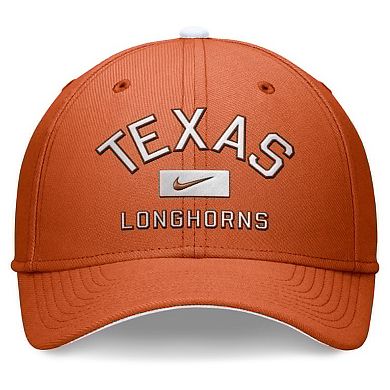 Men's Nike Texas Orange Texas Longhorns Primetime Rise Swoosh Flex Hat