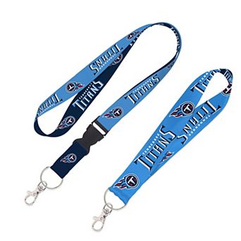 WinCraft Tennessee Titans 2-Pack Lanyard with Detachable Buckle & Key Strap Set