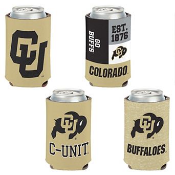 WinCraft Colorado Buffaloes 4-Pack 12oz. Can Cooler Set