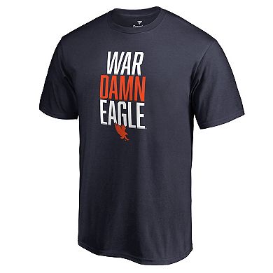 Men's Navy Auburn Tigers Hometown Collection War Damn Eagle T-Shirt