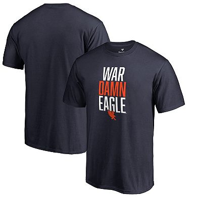 Men's Navy Auburn Tigers Hometown Collection War Damn Eagle T-Shirt