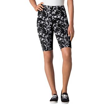 Woman Within Plus Size Stretch Cotton Bike Short