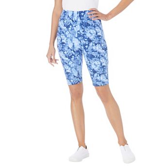 Woman Within Plus Size Stretch Cotton Bike Short