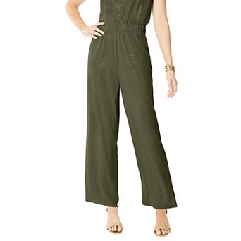 Roaman's Women's Plus Size Ultrasmooth Fabric Wide-leg Pant