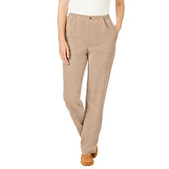 Woman Within Plus Size Tall 7-Day Corduroy Straight-Leg Pant