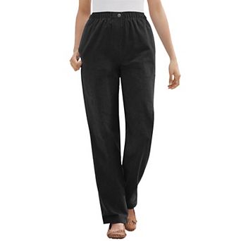 Woman Within Plus Size 7-Day Corduroy Straight-Leg Pant