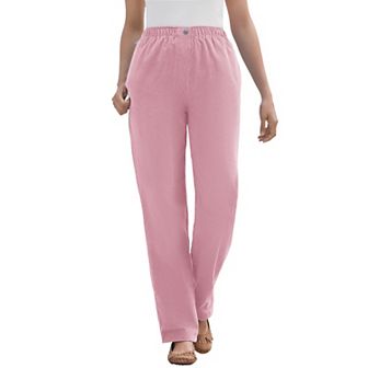 Woman Within Plus Size 7-Day Corduroy Straight-Leg Pant