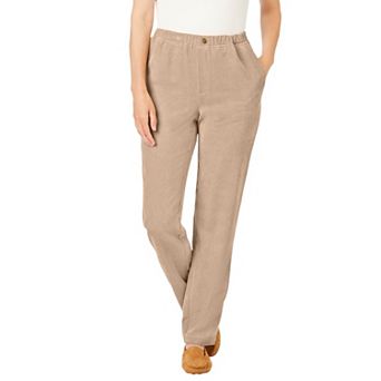 Woman Within Plus Size Petite 7-Day Corduroy Straight-Leg Pant